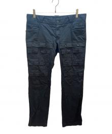 DOLCE & GABBANA（ドルチェ＆ガッバーナ）の古着「マルチポケットカーゴパンツ」｜ブラック