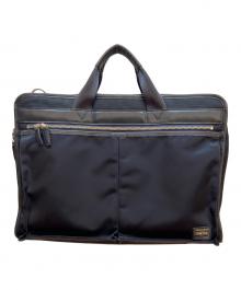 PORTER（ポーター）の古着「2WAYブリーフケース」｜ブルー