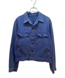 Kidur（キドゥー）の古着「ワークジャケット」｜ネイビー