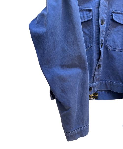 Kidur（キドゥー）Kidur (キドゥー) ワークジャケット ネイビー サイズ:不明の古着・服飾アイテム