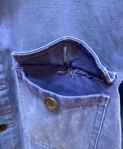 Kidur（キドゥー）Kidur (キドゥー) ワークジャケット ネイビー サイズ:不明の古着・服飾アイテム