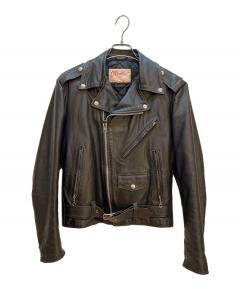 中古・古着通販】EXCELLED (エクセル) 80s-90s レザーダブルライダース