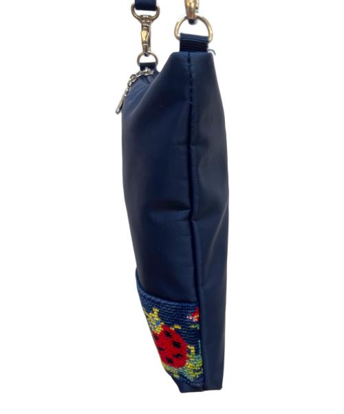 FEILER（フェイラー）FEILER (フェイラー) スマホショルダー ネイビーの古着・服飾アイテム