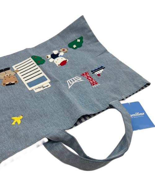 familiar（ファミリア）familiar (ファミリア) トートバッグ スカイブルー 未使用品の古着・服飾アイテム