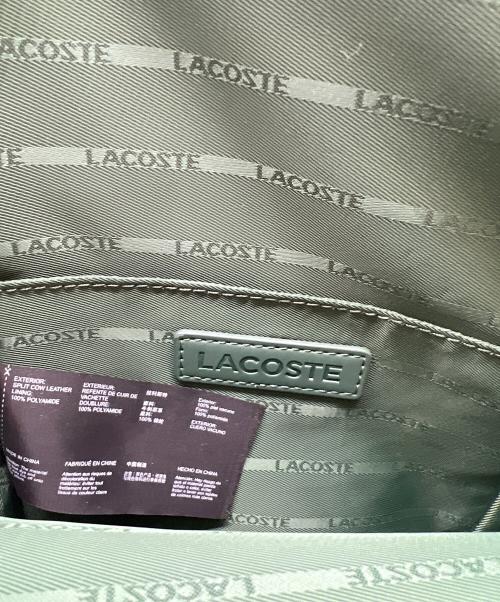 LACOSTE（ラコステ）LACOSTE (ラコステ) ボディーバッグ ブラックの古着・服飾アイテム
