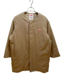 DANTON×BEAMS（ダントン×ビームス）の古着「ダウンコート」｜ベージュ