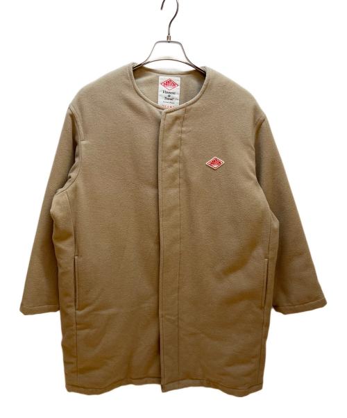 DANTON（ダントン）DANTON (ダントン) BEAMS (ビームス) ダウンコート ベージュ サイズ:38の古着・服飾アイテム