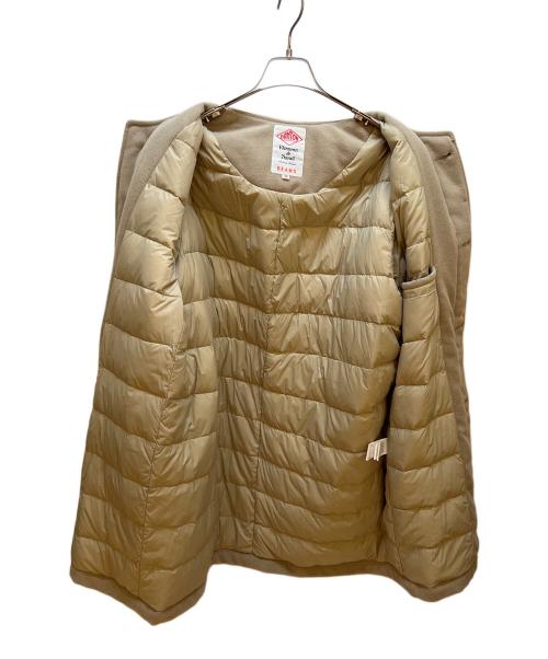 DANTON（ダントン）DANTON (ダントン) BEAMS (ビームス) ダウンコート ベージュ サイズ:38の古着・服飾アイテム