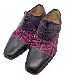 Christian Louboutin（クリスチャン・ルブタン）の古着「Christian Louboutin」｜ブラック×パープル