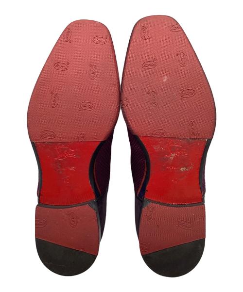 Christian Louboutin（クリスチャン・ルブタン）Christian Louboutin (クリスチャン・ルブタン) Christian Louboutin ブラック×パープル サイズ:40の古着・服飾アイテム