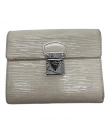 LOUIS VUITTON（ルイ ヴィトン）の古着「コンパクトウォレット」｜ホワイト