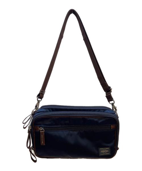 PORTER（ポーター）PORTER (ポーター) ショルダーバッグ ネイビーの古着・服飾アイテム