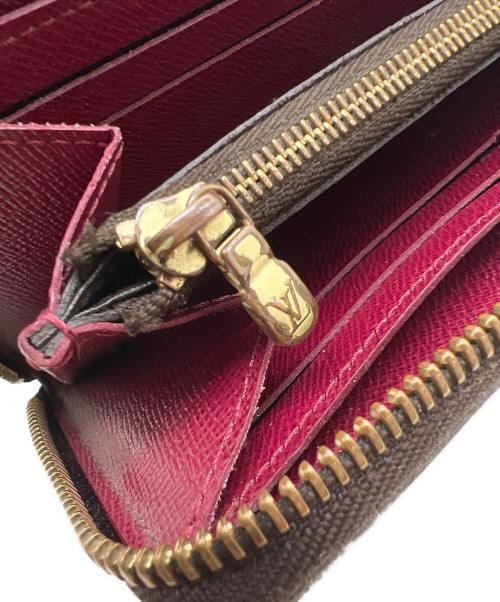 LOUIS VUITTON（ルイ ヴィトン）LOUIS VUITTON (ルイ ヴィトン) 長財布 ブラウン×ピンクの古着・服飾アイテム