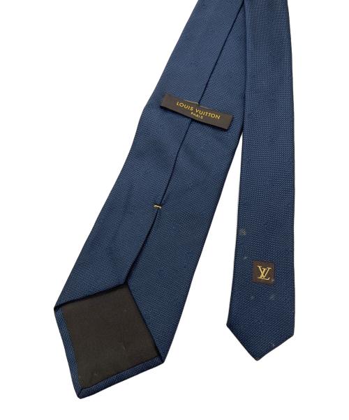 LOUIS VUITTON（ルイ ヴィトン）LOUIS VUITTON (ルイ ヴィトン) ネクタイ ネイビー サイズ:157cmの古着・服飾アイテム