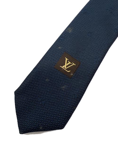 LOUIS VUITTON（ルイ ヴィトン）LOUIS VUITTON (ルイ ヴィトン) ネクタイ ネイビー サイズ:157cmの古着・服飾アイテム