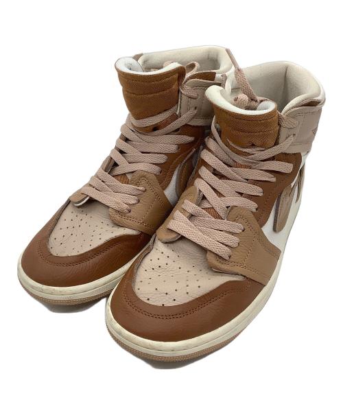 NIKE（ナイキ）NIKE (ナイキ) ハイカットスニーカー ブラウン×ベージュ サイズ:27.5の古着・服飾アイテム