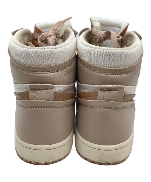 NIKE（ナイキ）NIKE (ナイキ) ハイカットスニーカー ブラウン×ベージュ サイズ:27.5の古着・服飾アイテム