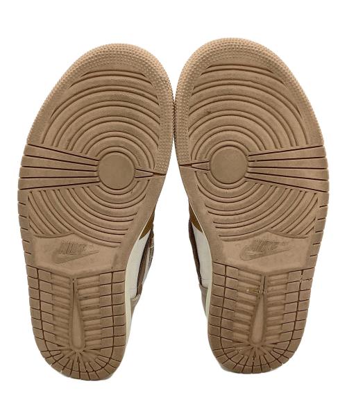 NIKE（ナイキ）NIKE (ナイキ) ハイカットスニーカー ブラウン×ベージュ サイズ:27.5の古着・服飾アイテム