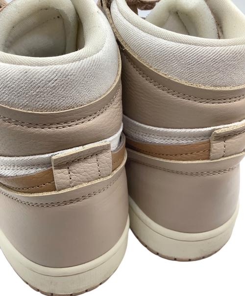 NIKE（ナイキ）NIKE (ナイキ) ハイカットスニーカー ブラウン×ベージュ サイズ:27.5の古着・服飾アイテム