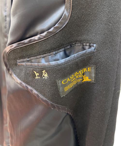 不明（フメイ）不明 (フメイ) カシミヤコート ネイビー サイズ:A5の古着・服飾アイテム