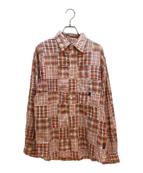 stussy（ステューシー）stussy (ステューシー) 長袖シャツ レッド サイズ:Sの古着・服飾アイテム