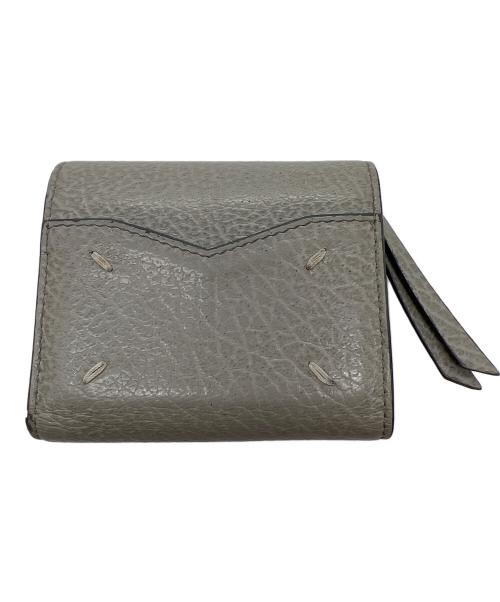 Maison Margiela（メゾンマルジェラ）Maison Margiela (メゾンマルジェラ) 3つ折り財布 グレーの古着・服飾アイテム