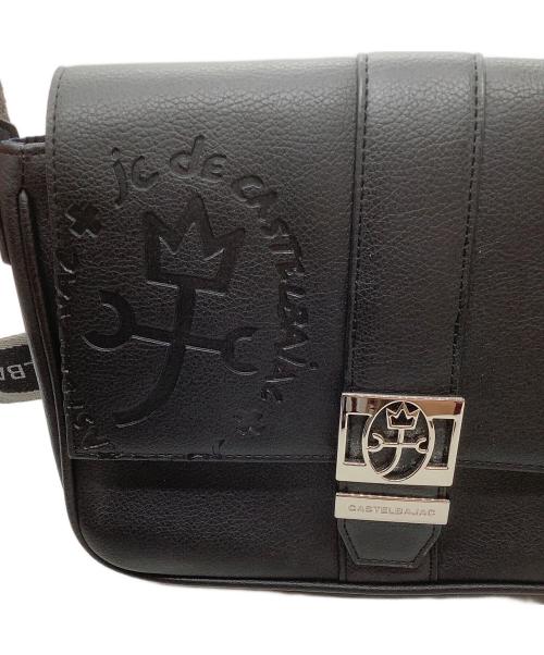 CASTELBAJAC（カステルバジャック）CASTELBAJAC (カステルバジャック) ショルダーバッグ ブラックの古着・服飾アイテム