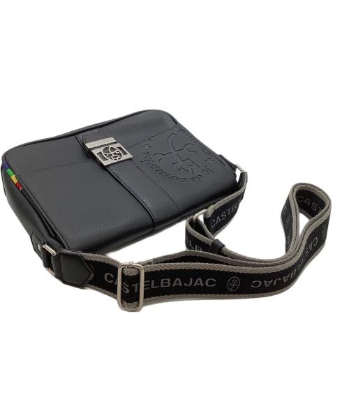 CASTELBAJAC（カステルバジャック）CASTELBAJAC (カステルバジャック) ショルダーバッグ ブラックの古着・服飾アイテム