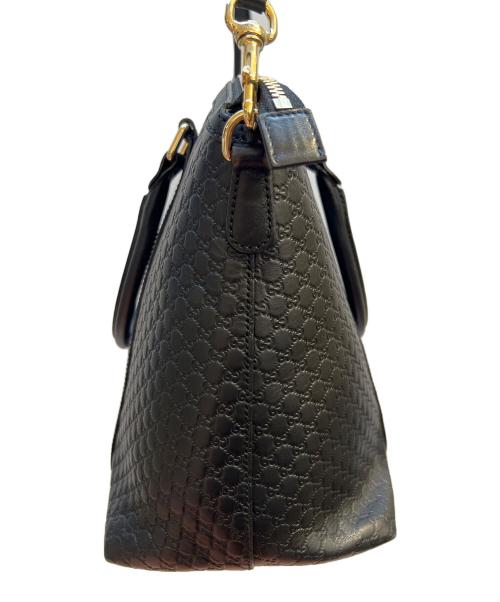 GUCCI（グッチ）GUCCI (グッチ) 2WAYバッグ ブラックの古着・服飾アイテム