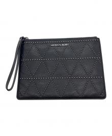 MICHAEL KORS（マイケル・コース）の古着「クラッチバッグ」｜ブラック