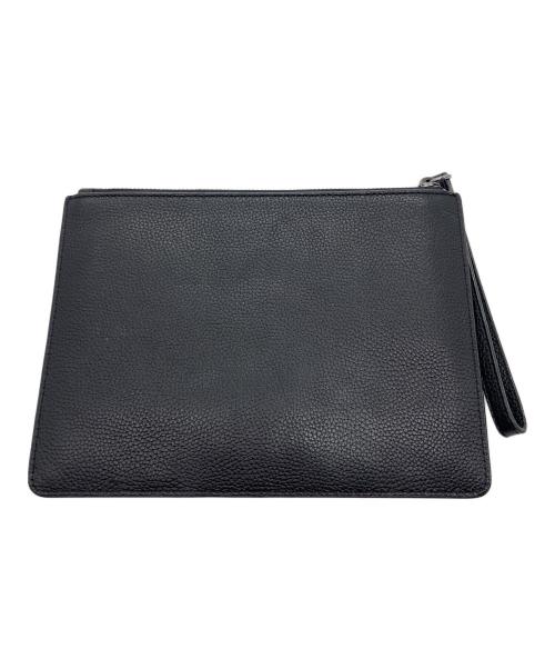 MICHAEL KORS（マイケル・コース）MICHAEL KORS (マイケル・コース) クラッチバッグ ブラックの古着・服飾アイテム