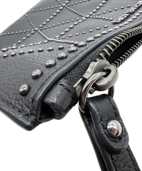 MICHAEL KORS（マイケル・コース）MICHAEL KORS (マイケル・コース) クラッチバッグ ブラックの古着・服飾アイテム