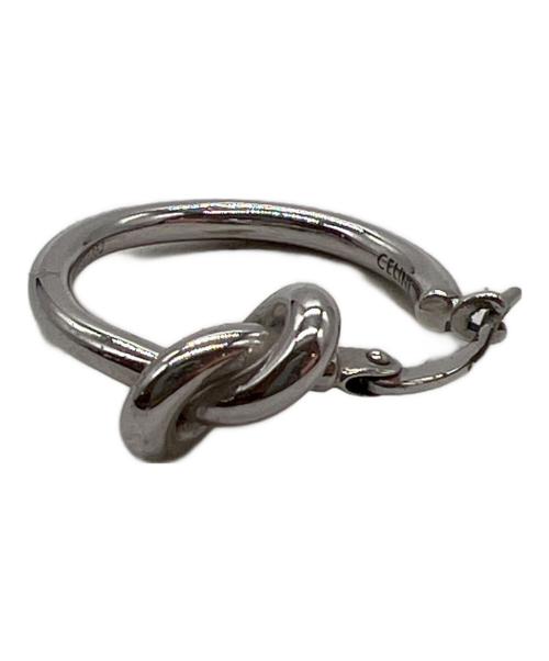 CELINE（セリーヌ）CELINE (セリーヌ) ノット フープ シルバーの古着・服飾アイテム