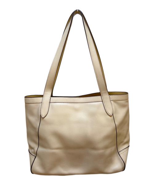 COACH（コーチ）COACH (コーチ) ハンドバッグ アイボリーの古着・服飾アイテム