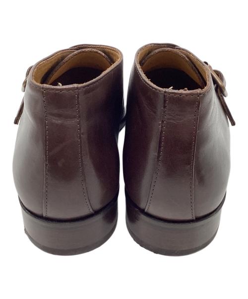 POLO RALPH LAUREN（ポロ・ラルフローレン）POLO RALPH LAUREN (ポロ・ラルフローレン) モンクストラップシューズ ブラウン サイズ:26cmの古着・服飾アイテム