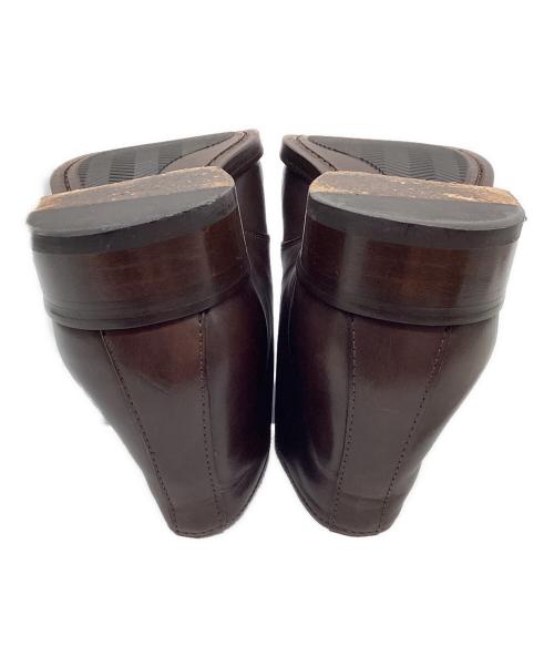 POLO RALPH LAUREN（ポロ・ラルフローレン）POLO RALPH LAUREN (ポロ・ラルフローレン) モンクストラップシューズ ブラウン サイズ:26cmの古着・服飾アイテム