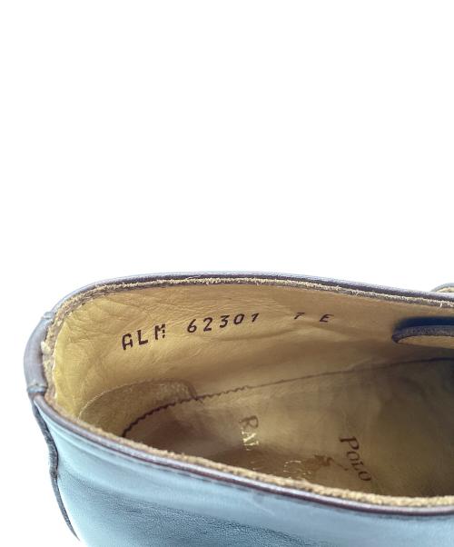 POLO RALPH LAUREN（ポロ・ラルフローレン）POLO RALPH LAUREN (ポロ・ラルフローレン) モンクストラップシューズ ブラウン サイズ:26cmの古着・服飾アイテム
