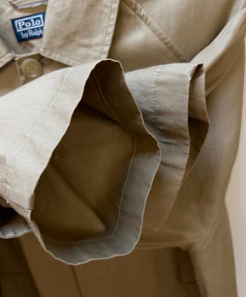 POLO RALPH LAUREN（ポロ・ラルフローレン）POLO RALPH LAUREN (ポロ・ラルフローレン) スプリングコート ベージュ サイズ:Mの古着・服飾アイテム