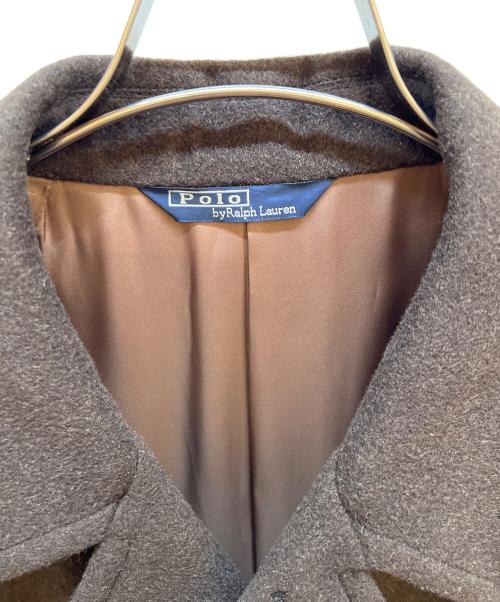 POLO RALPH LAUREN（ポロ・ラルフローレン）POLO RALPH LAUREN (ポロ・ラルフローレン) チェスターコート ブラウン サイズ:Mの古着・服飾アイテム