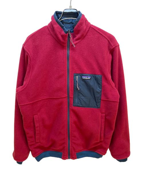 Patagonia（パタゴニア）Patagonia (パタゴニア) リバーシブルジャケット ネイビー×レッド サイズ:Mの古着・服飾アイテム