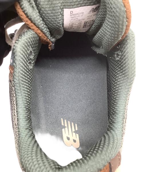 NEW BALANCE（ニューバランス）NEW BALANCE (ニューバランス) CarHartt (カーハート) ローカットスニーカー ブラウン×グリーン サイズ:27.5の古着・服飾アイテム