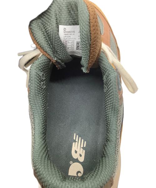 NEW BALANCE（ニューバランス）NEW BALANCE (ニューバランス) CarHartt (カーハート) ローカットスニーカー ブラウン×グリーン サイズ:27.5の古着・服飾アイテム