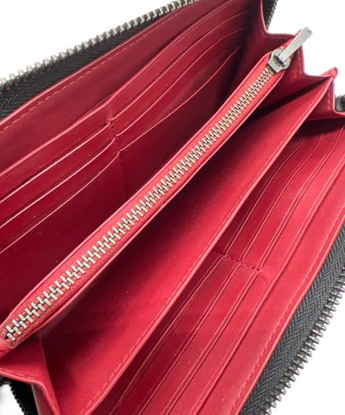 COACH（コーチ）COACH (コーチ) ラウンドファスナー財布 ブラック×マルチカラーの古着・服飾アイテム