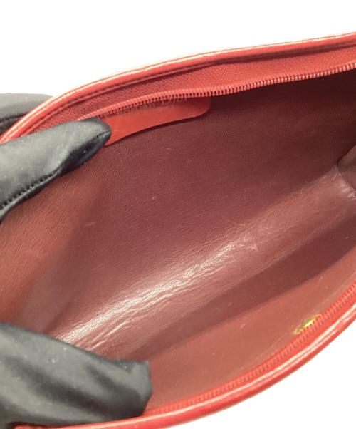 Christian Dior（クリスチャン ディオール）Christian Dior (クリスチャン ディオール) セカンドバッグ レッドの古着・服飾アイテム