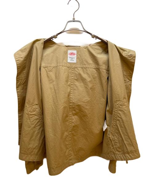 DANTON（ダントン）DANTON (ダントン) ショートフードジャケット ベージュ サイズ:Mの古着・服飾アイテム