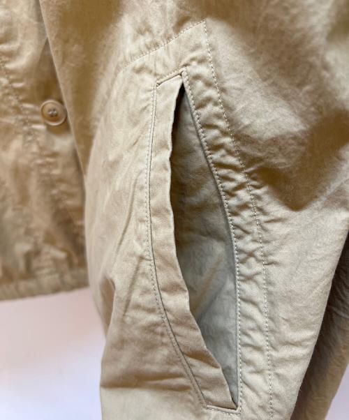 DANTON（ダントン）DANTON (ダントン) ショートフードジャケット ベージュ サイズ:Mの古着・服飾アイテム