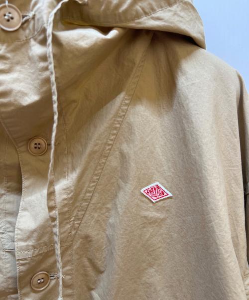 DANTON（ダントン）DANTON (ダントン) ショートフードジャケット ベージュ サイズ:Mの古着・服飾アイテム