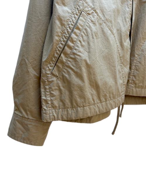 DANTON（ダントン）DANTON (ダントン) ショートフードジャケット ベージュ サイズ:Mの古着・服飾アイテム