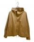 DANTON（ダントン）の古着「ショートフードジャケット」｜ベージュ