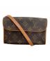 LOUIS VUITTON（ルイ ヴィトン）の古着「ウエストポーチ」｜ブラウン